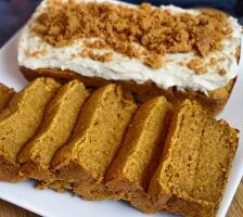 Vanilla Vegan Protein Loaf Cake