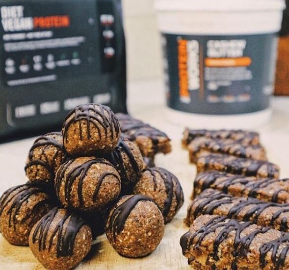 High Protein Vegan Energy Bites Recipe